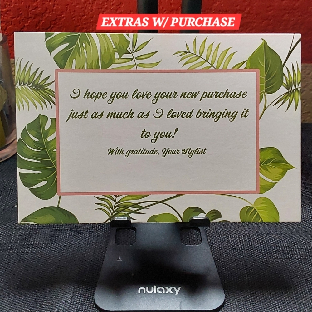 25ct. 4x6 Floral Thank You Cards Bonus 3 Random Polymailers ✨️PRICE FIRM✨️